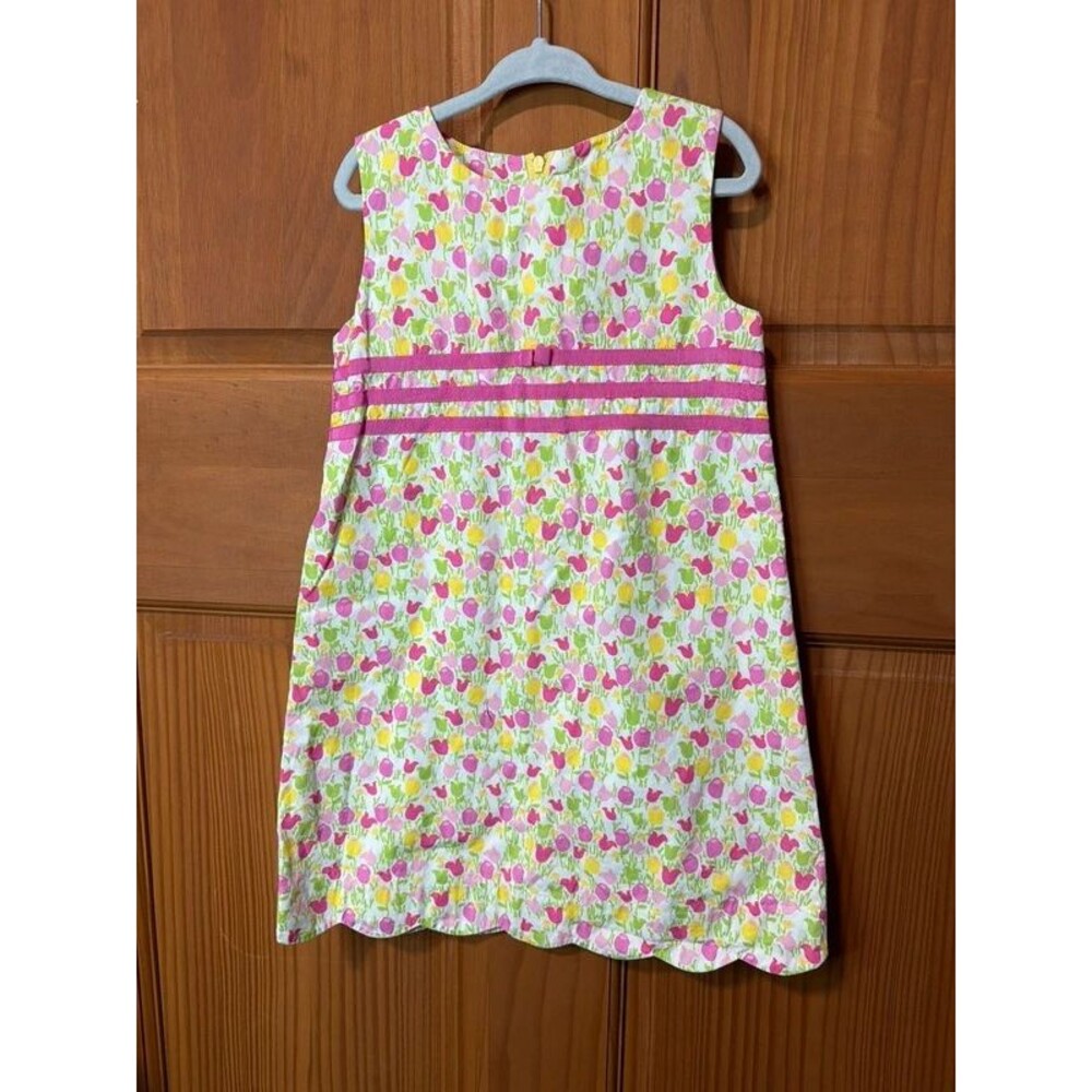 Vintage Lilly Pulitzer floral shift Kids dress 4t